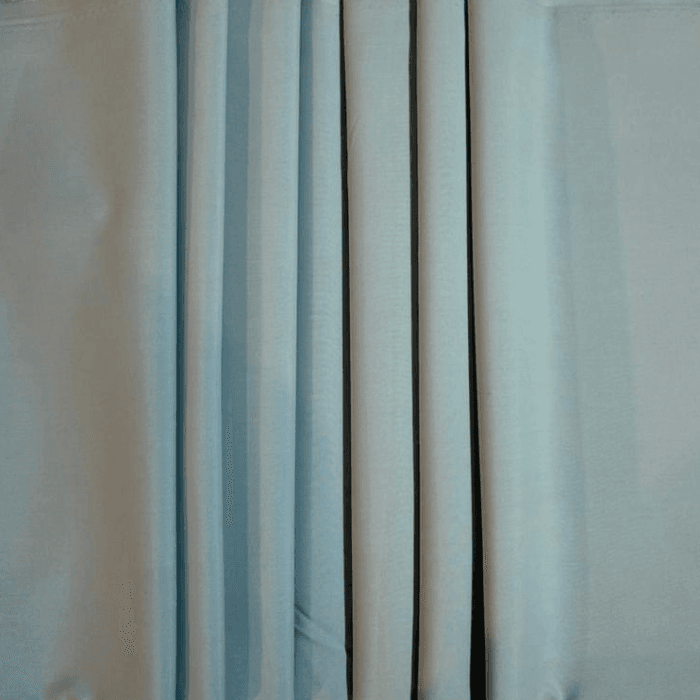 Soft powder steel blue men's Morocco suiting fabric with smooth drape