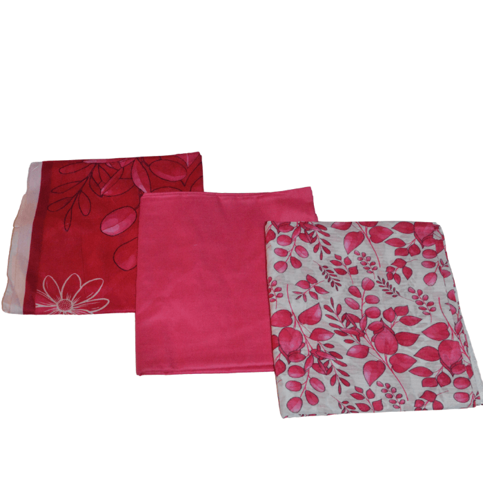 Kashish Summer Lawn 3-Piece Unstitched — Pink — image 1