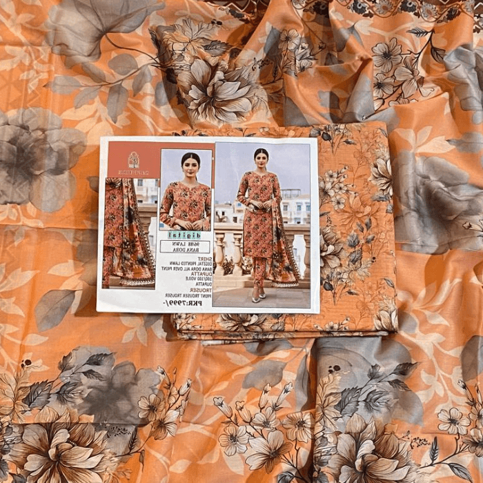Sapphire Bana Dora Lawn 3-Piece โ image 8