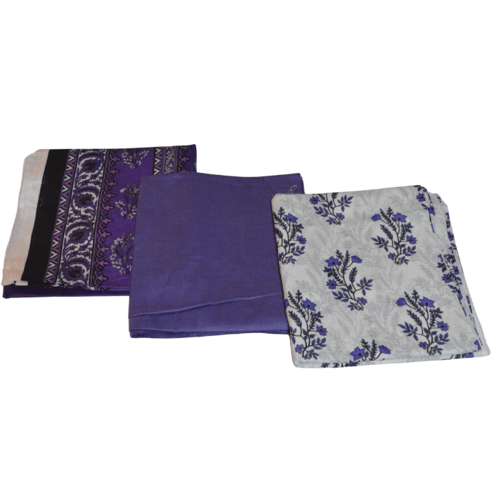 Kashish Summer Lawn 3-Piece Unstitched β Purple β image 1