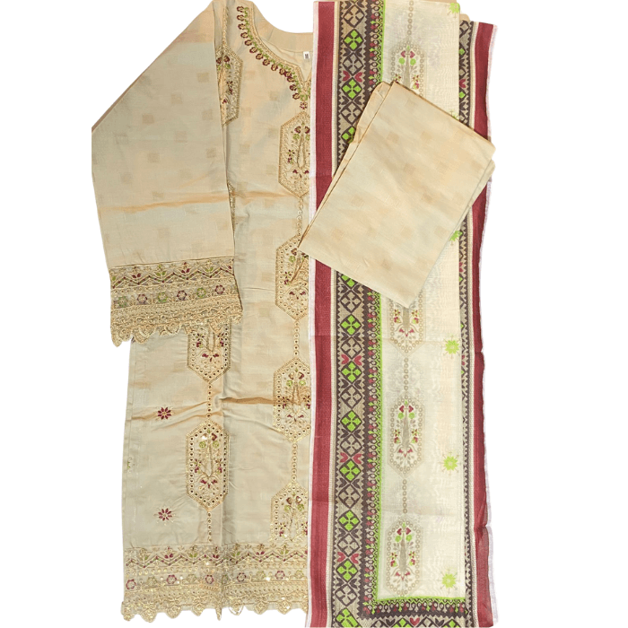 3 - Piece Cotton Stitched (simple)