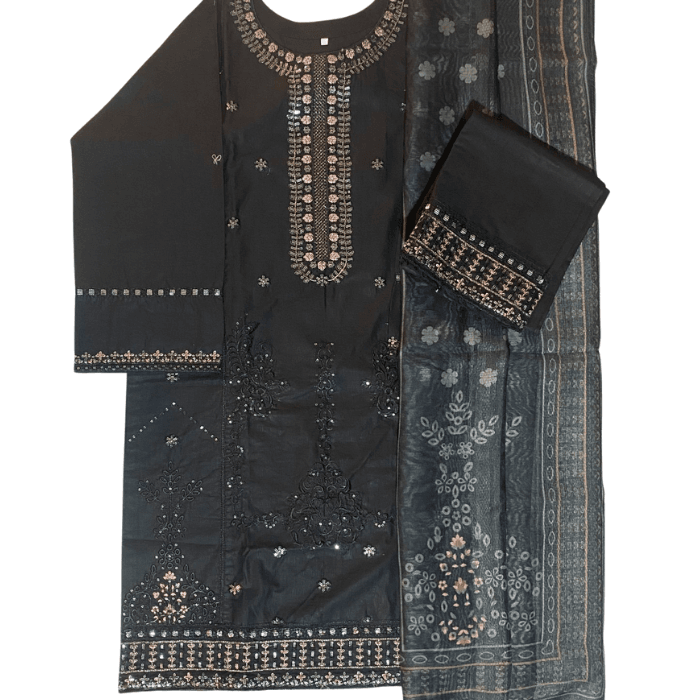 3 - Piece Cotton Stitched (simple)