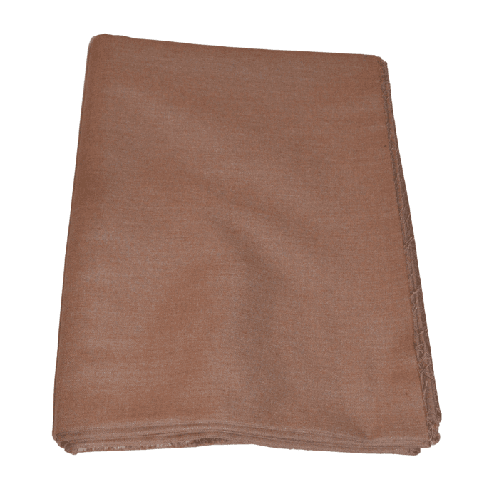 Folded clay rosewood brown melange Yaqoot men's suiting fabric