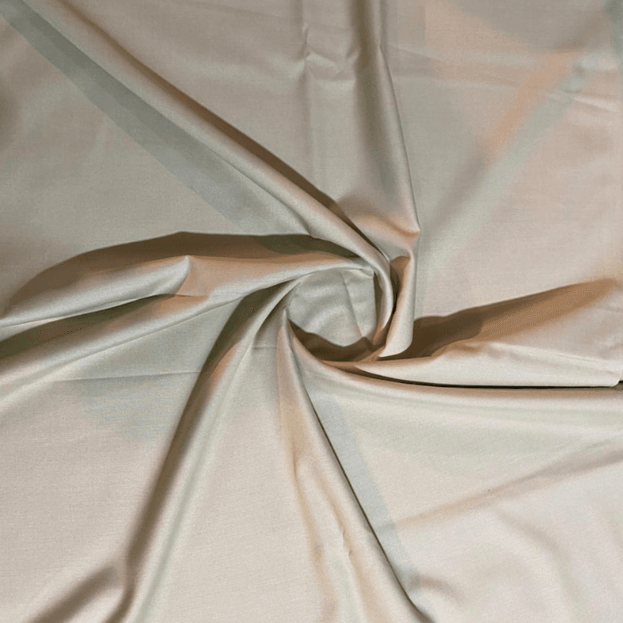 Warm ivory cream Gul Ahmed 100% pure men's suiting fabric in a soft swirl