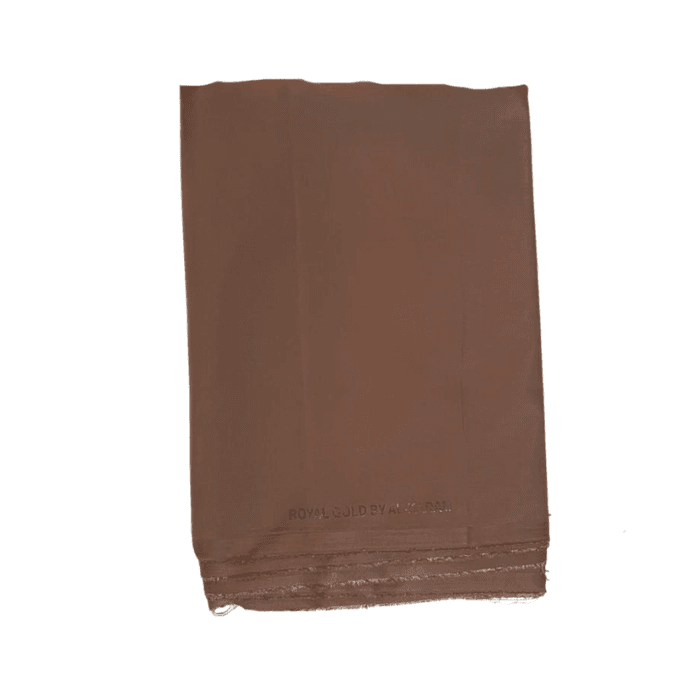 Alkaram Royal Gold Gents Suiting Fabric โ Chestnut โ image 1