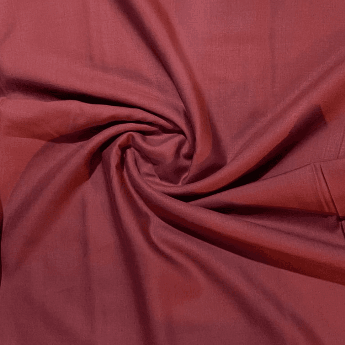 Oxblood deep maroon red men's unstitched wash and wear suiting fabric