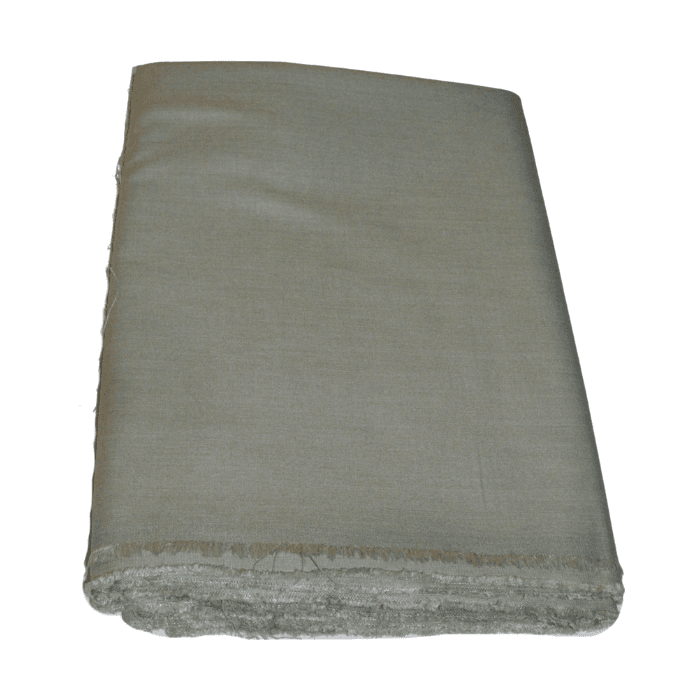 Folded pebble stone grey-green melange Yaqoot men's suiting fabric