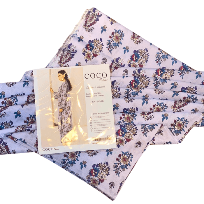 Coco 2PC Unstitch Printed Lawn