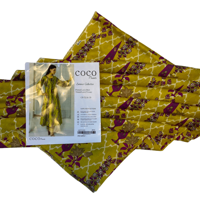 Coco 2PC Unstitch Printed Lawn