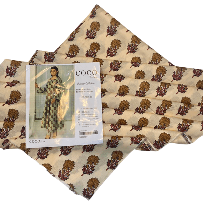 Coco 2PC Unstitch Printed Lawn