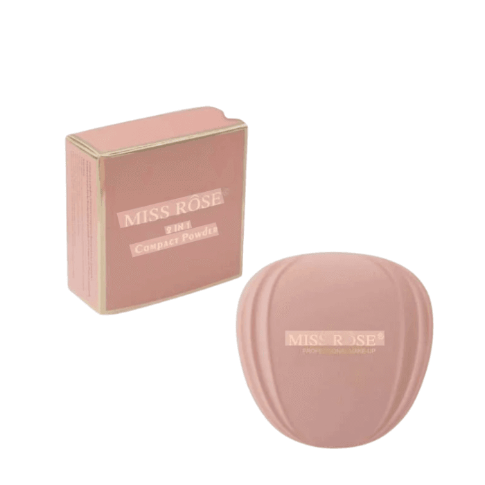 Miss Rose 2in1 compact powder mix designs /Cosmetics