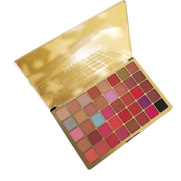 Miss Rose 40 colours eyeshadow palette mix designs /Cosmetics