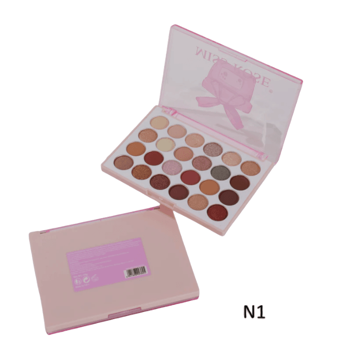 Miss Rose 24 colours mini eyeshadow palette /Cosmetics