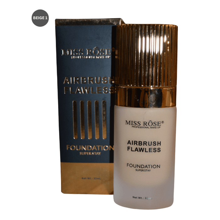 Miss Rose Silk Flawless Foundation /Cosmetics