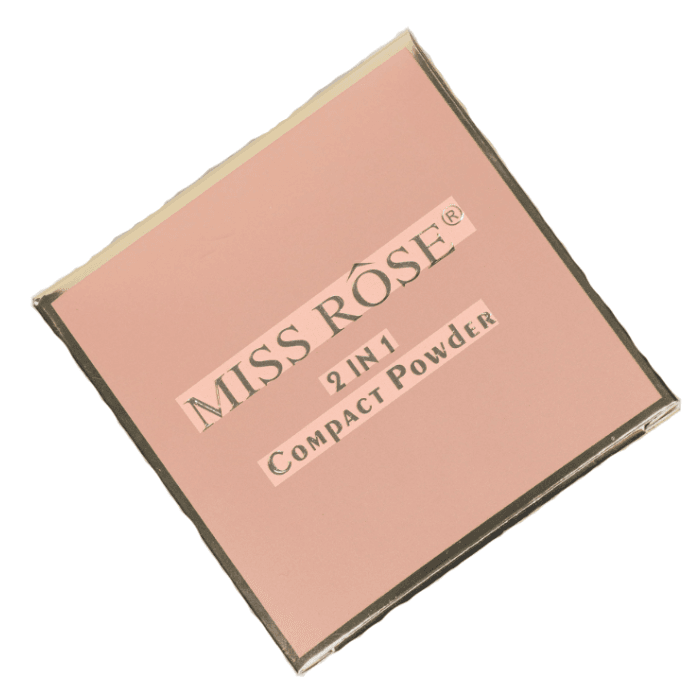 Miss Rose 2in1 compact powder mix designs /Cosmetics