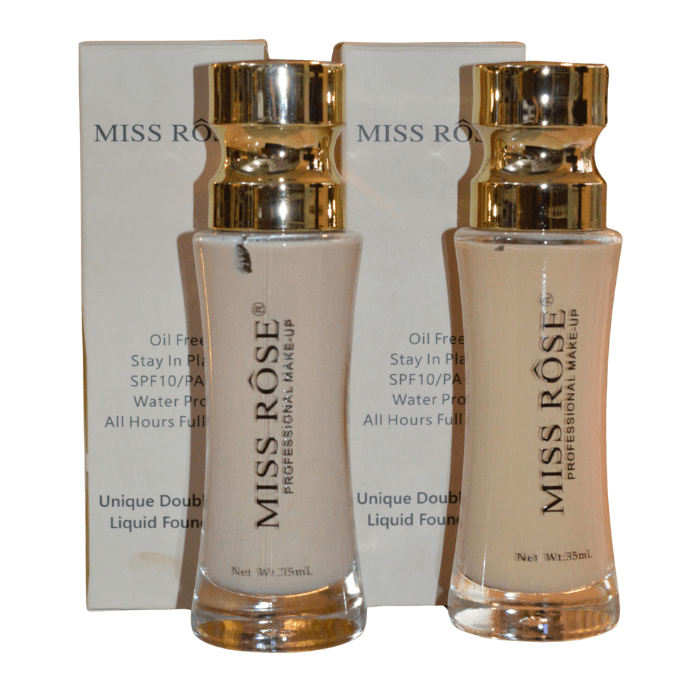 Miss Rose unique double wear foundation /Cosmetics