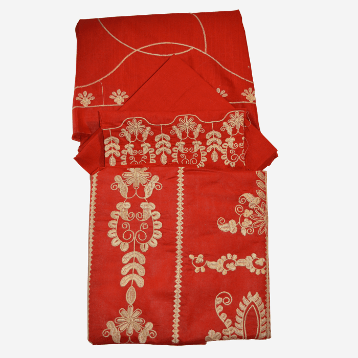 Maria.B 3pc cotton with lawn dupatta 