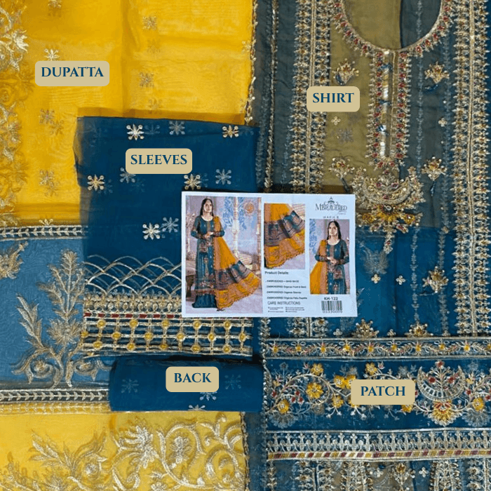 Maria B Hm Organza Fb S Kirnkle Kh122 Kal (kal)