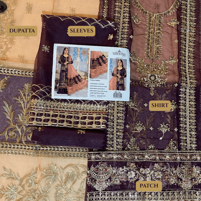 Maria B Hm Organza Fb S Kirnkle Kh122 Kal (kal)