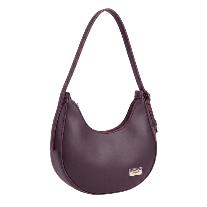RUTBA moonlit crescent hand bag