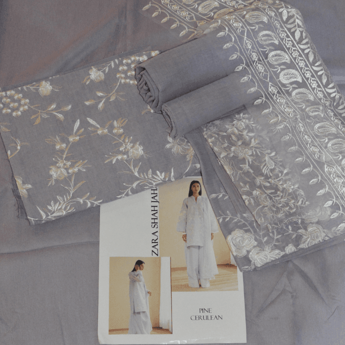 ZARA SHAH JHAN lawn 3pc