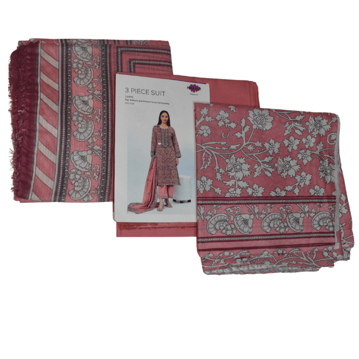 khaddi 3pc printed lawn 