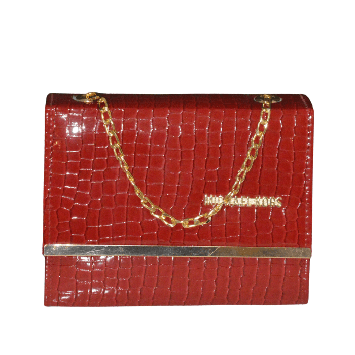 patant box handbag