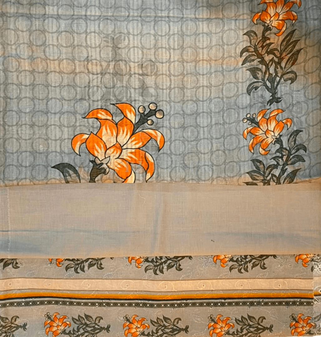 rutba chikankari unstitched 3piece