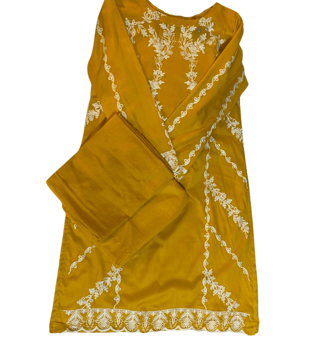 rutba stitched 3pc bareeze lawn